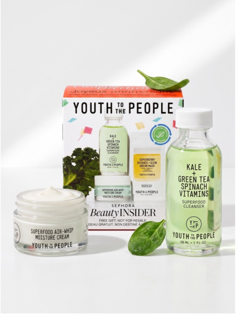 Youth to the People 3 piece Skin Care Superfood Set! NIB!